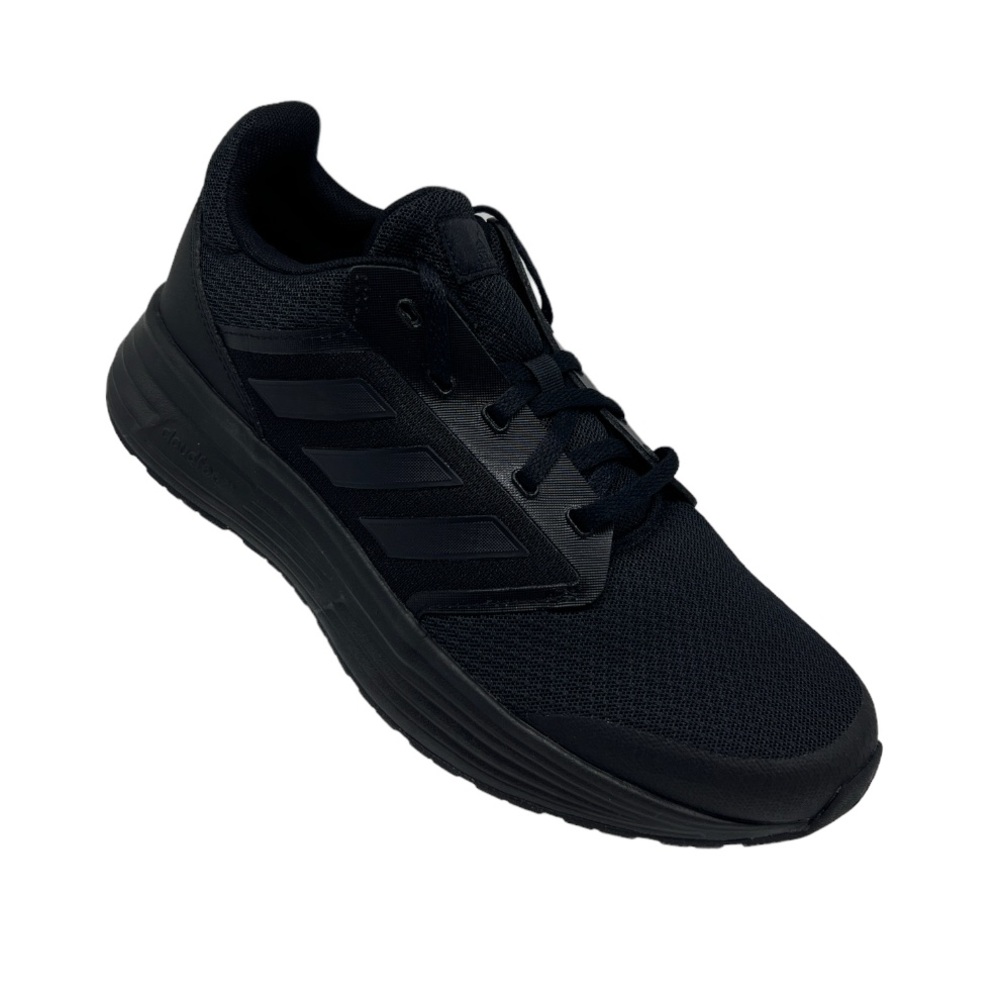 Adidas  FY6718 Galaxy 5  Running Athletic Black/Black Shoes $80 Men's Sz 7
